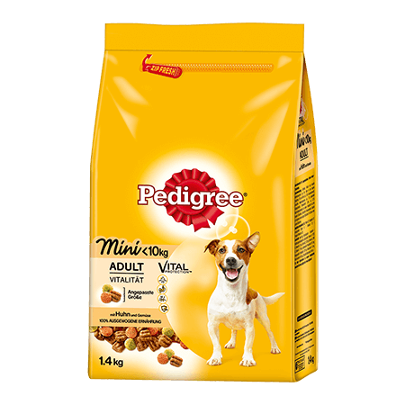 PEDIGREE® Complete Adult Mini mit Huhn und Gemüse